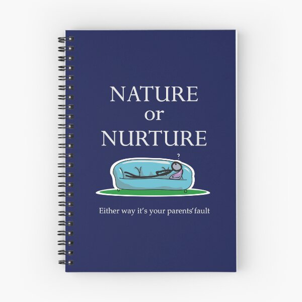 Item preview, Psychology Funny Saying Nature or Nurture Either Way It's Your  Parents' Fault designed and sold by jaygo.