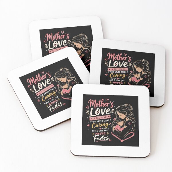Item preview, Mothers Love Never Fades Quote Art designed and sold by YogiCodeLab.