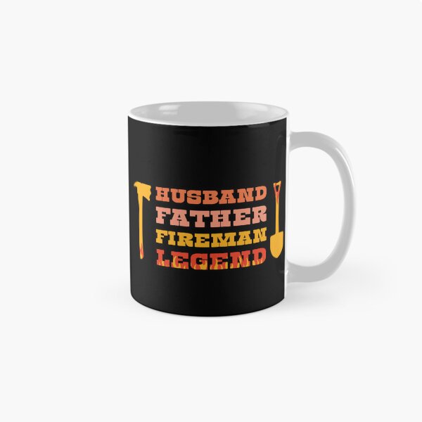 Item preview, Husband, father, fireman, legend designed and sold by KettigaDesigns.