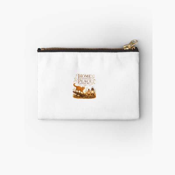 Item preview, Home Is Wherever Peace Finds Me Vintage Cat Cozy Aesthetic designed and sold by AQUILAKREO.