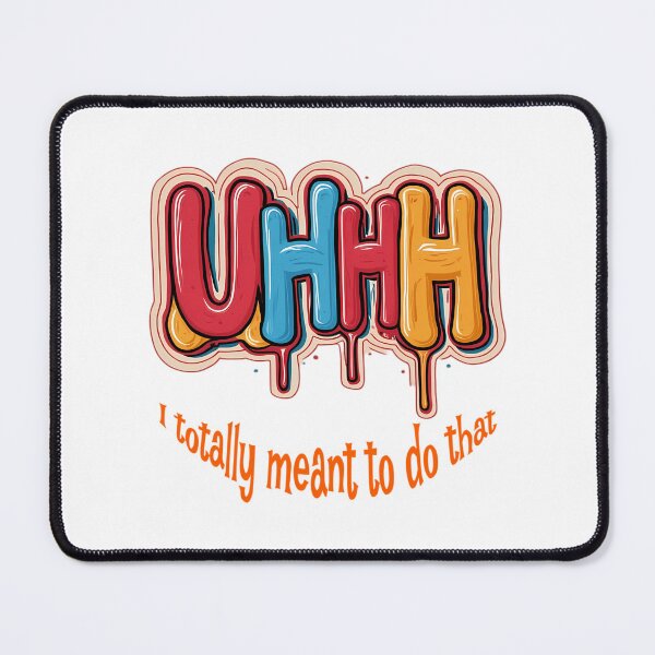Item preview, The Word Uhhh Graphic Design designed and sold by sihdinw.