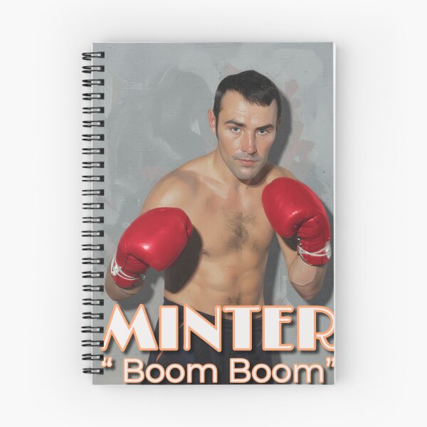 Item preview, Alan Boom Boom Minter boxing legends designed and sold by MoodiArtist.