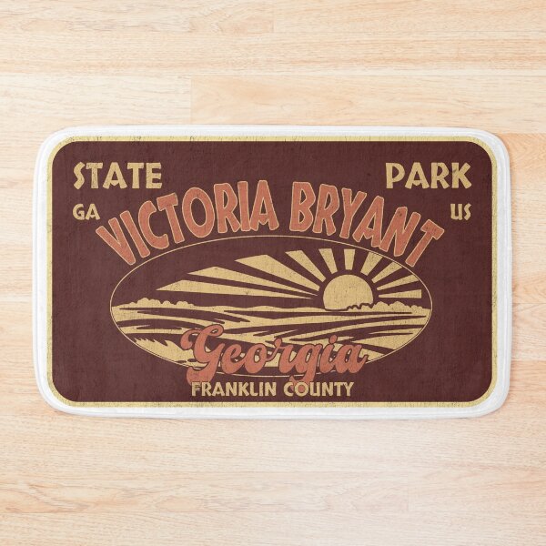Item preview, Victoria Bryant State Park, Franklin County, Georgia, badge design designed and sold by Wanderful-roads.