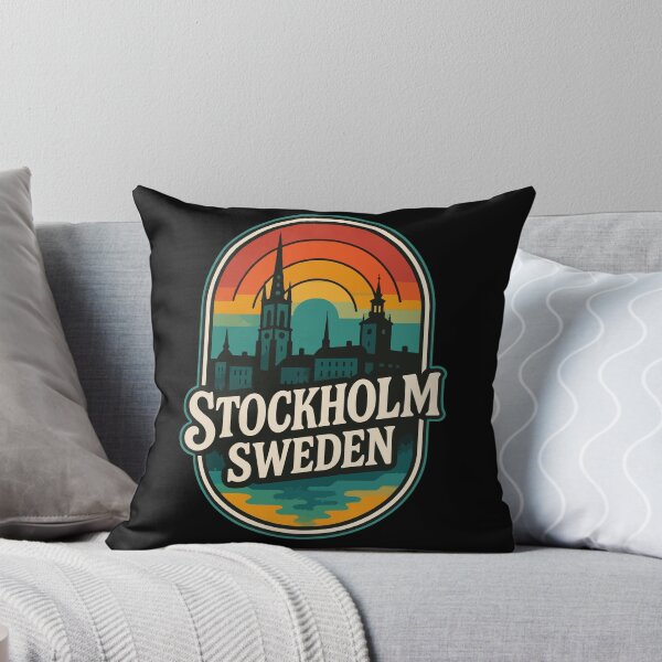 Item preview, Stockholm Capital Sweden Travel designed and sold by TomFrontierArt.