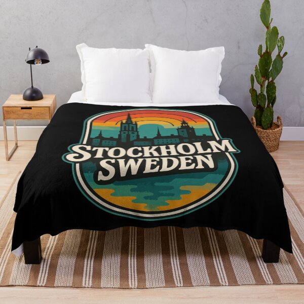 Item preview, Stockholm Capital Sweden Travel designed and sold by TomFrontierArt.