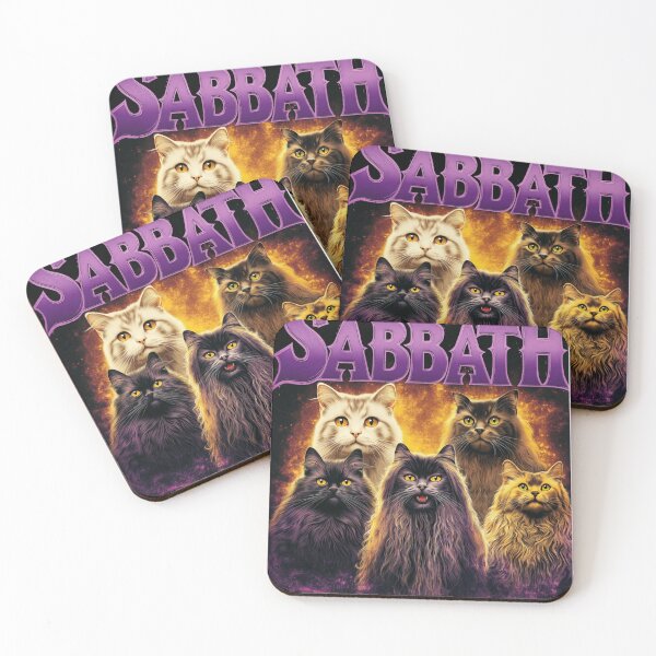 Item preview, Cat Sabbath Graphic Team designed and sold by MOHAMEDao.