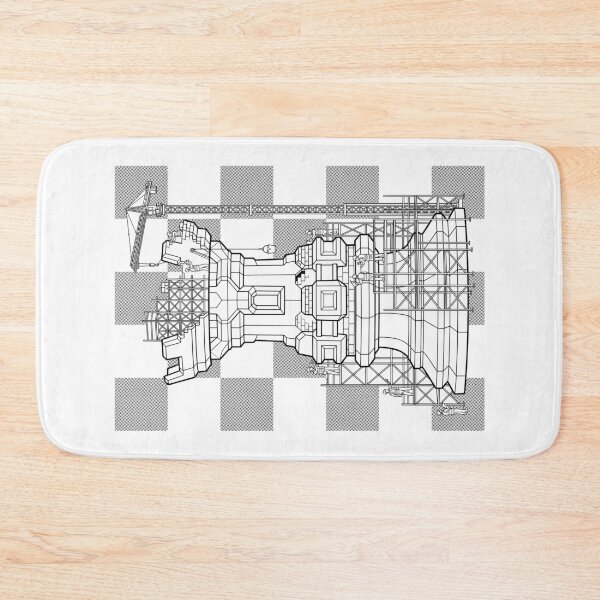 Item preview, Chess Player Rook Construction Build Defence Checkerboard designed and sold by GrandeDuc.
