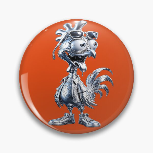 Item preview, The Coolest Rooster in the Barnyard - with Hawaiian Shirt & Sneakers designed and sold by RAYBIL.