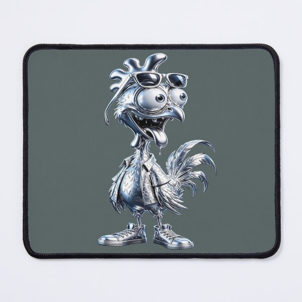 Item preview, The Coolest Rooster in the Barnyard - with Hawaiian Shirt & Sneakers designed and sold by RAYBIL.