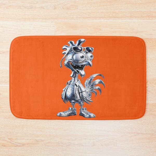 Item preview, The Coolest Rooster in the Barnyard - with Hawaiian Shirt & Sneakers designed and sold by RAYBIL.