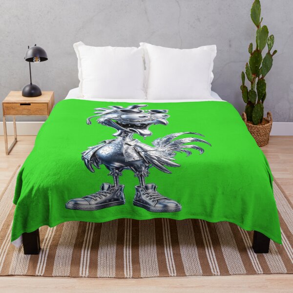 Item preview, The Coolest Rooster in the Barnyard - with Hawaiian Shirt & Sneakers designed and sold by RAYBIL.