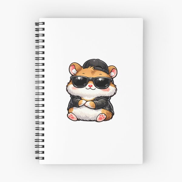 Item preview, Cool Hamster with Sunglasses and Hat designed and sold by odkocreative.
