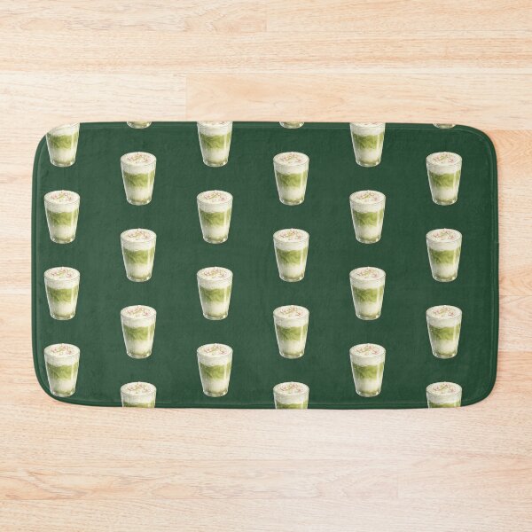Item preview, Aesthetic Matcha Latte Sticker designed and sold by PawsAndpetalstudio.