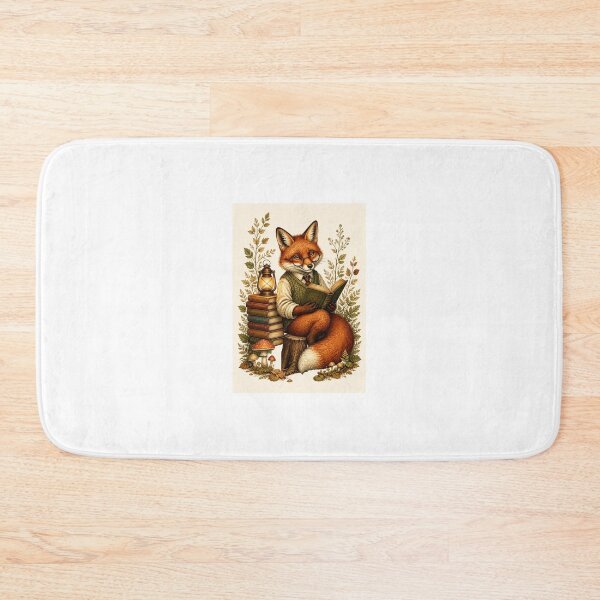 Item preview, Fox of the Hidden Library designed and sold by Nadie2000.