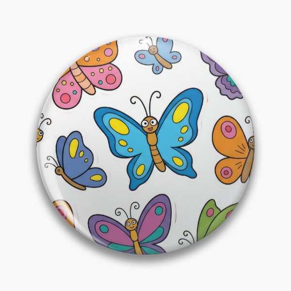 Item preview, cartoon butterflies designed and sold by RamsesLw.
