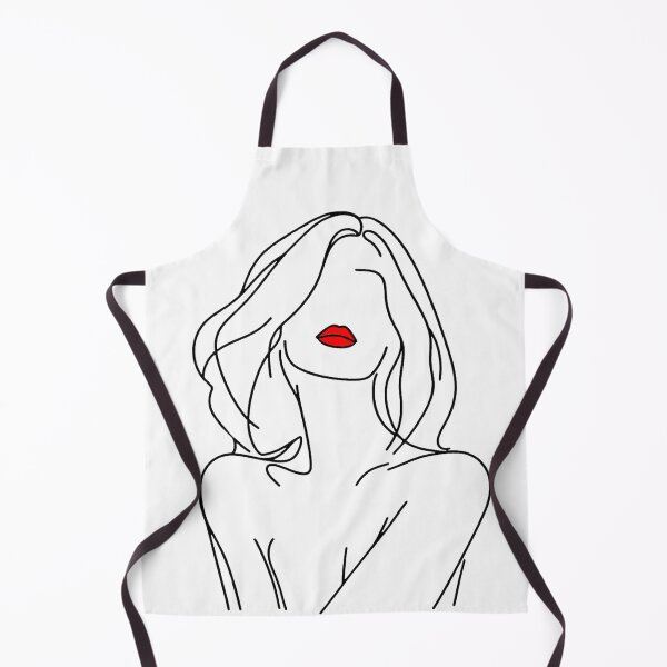 Item preview, Abstract Line Art Woman Embracing Herself designed and sold by Nitta Studio.