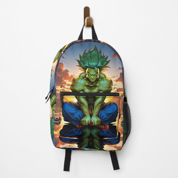 Item preview, Manga - Powerful Anime Warrior, Sunset Meditation Scene designed and sold by Zone--Gaming.