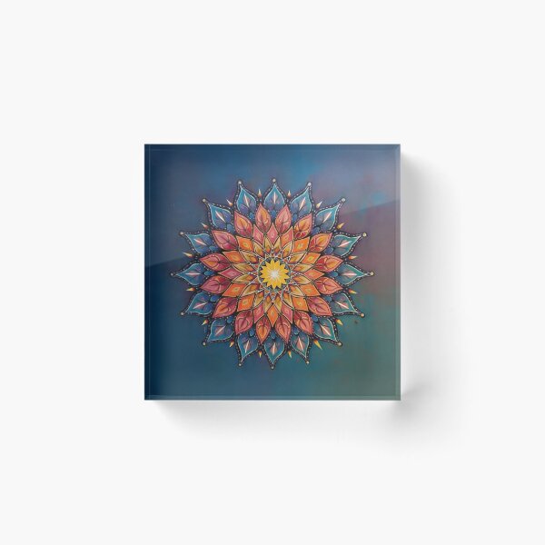 Item preview, Sacred Geometry Flower Of lIfe Mandala designed and sold by GaffaDesigns.