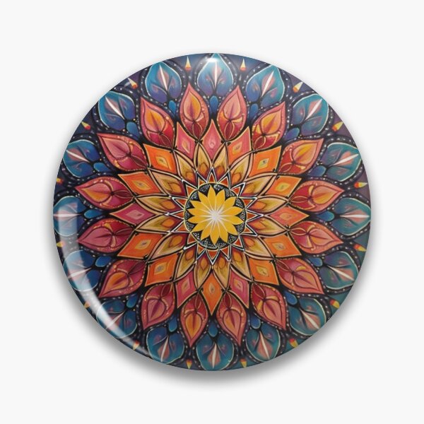 Item preview, Sacred Geometry Flower Of lIfe Mandala designed and sold by GaffaDesigns.