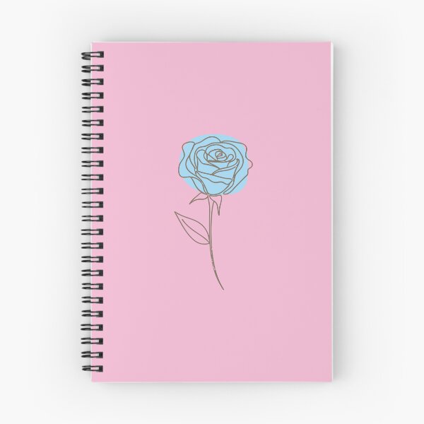 Item preview, Elegant Single Rose Line Art Illustration designed and sold by sylphgrateess.