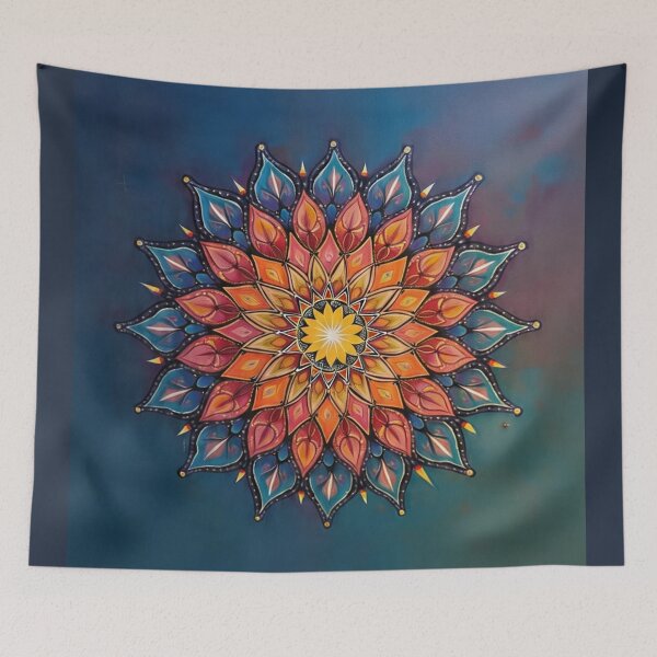 Item preview, Sacred Geometry Flower Of lIfe Mandala designed and sold by GaffaDesigns.