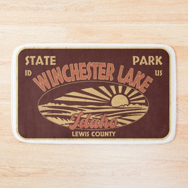 Item preview, Winchester Lake State Park, Lewis County, Idaho, badge design designed and sold by Wanderful-roads.