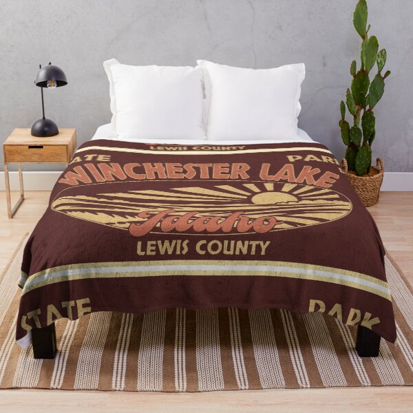 Item preview, Winchester Lake State Park, Lewis County, Idaho, badge design designed and sold by Wanderful-roads.