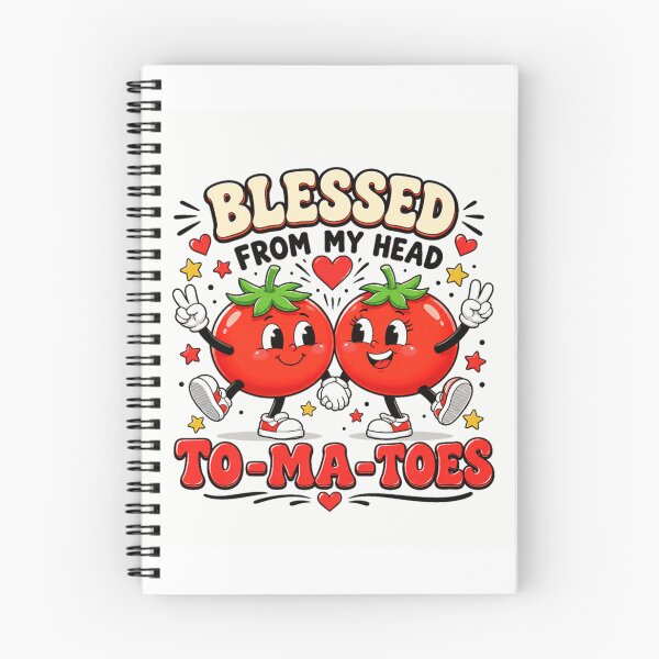Item preview, Blessed From My Head To Ma Toes Cute Tomatoes Pun designed and sold by JiscoRomanela.