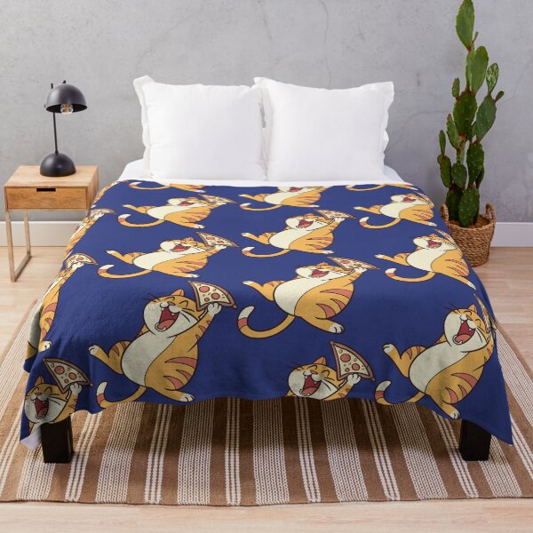 Item preview, Cute Pizza Loving Cat Cartoon designed and sold by smdrndr.