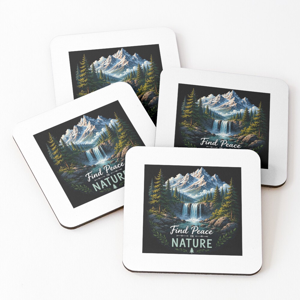 Item preview, Coasters (Set of 4) designed and sold by YogiCodeLab.