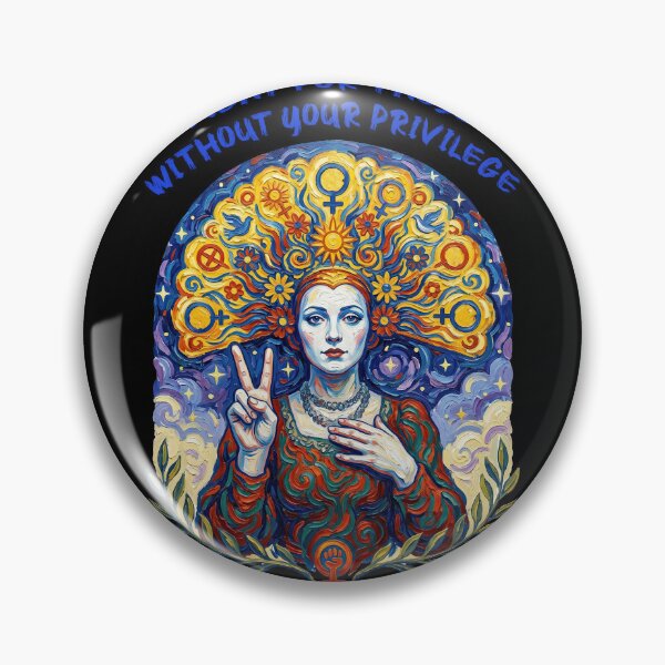 Item preview,   Privilege Feminist Art Nouveau designed and sold by TeeARTHY.