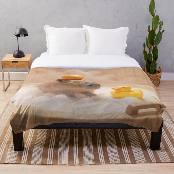 Item preview, Capybara Bath designed and sold by BeeTheArtCo.