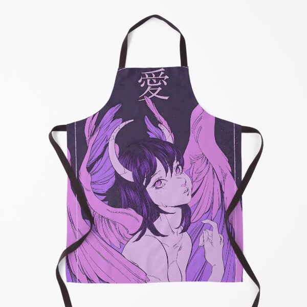 Item preview, Dark angel anime girl love Japanese aesthetic designed and sold by yakima-deona.