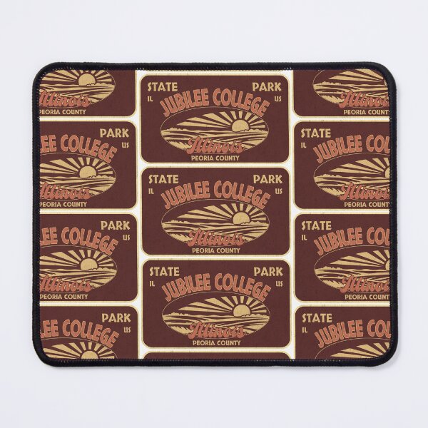 Item preview, Jubilee College State Park, Peoria County, Illinois, badge design designed and sold by Wanderful-roads.