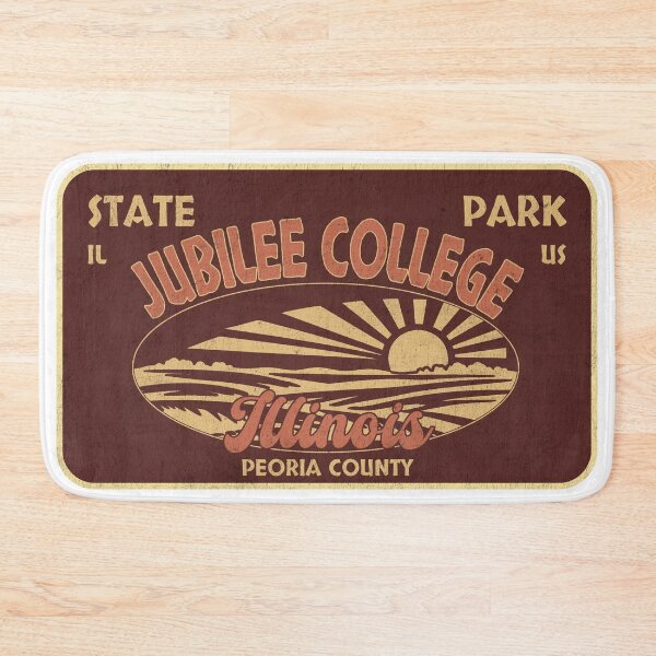 Item preview, Jubilee College State Park, Peoria County, Illinois, badge design designed and sold by Wanderful-roads.