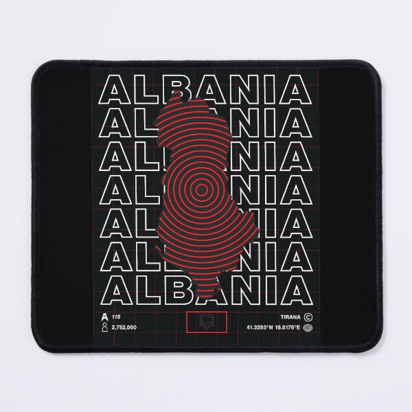 Item preview, Albania Minimal Map designed and sold by Atlas-Array.