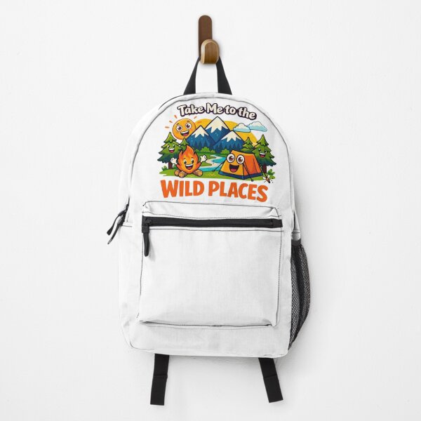 Item preview, Take Me to the Wild Places Funny Camping Design designed and sold by GabeMountainArt.