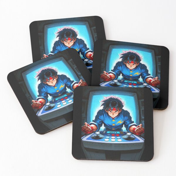 Item preview, Manga - Retro Arcade Fighter, Veteran of 90s Video Games designed and sold by Zone--Gaming.