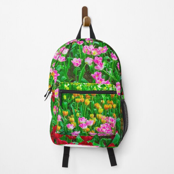 Item preview, Colorful Tulip Field After Rain designed and sold by Jomsunshine.