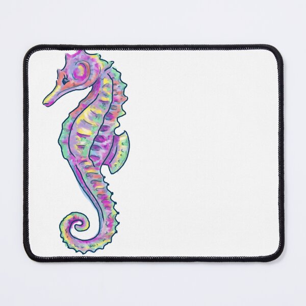 Item preview, Sea Horse, Vibrant watercolour, Animal Collection, Under the Sea designed and sold by DoodlingMissy.