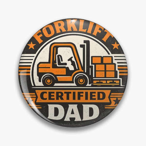 Item preview, Forklift Certified Dad designed and sold by MTDesignLab.