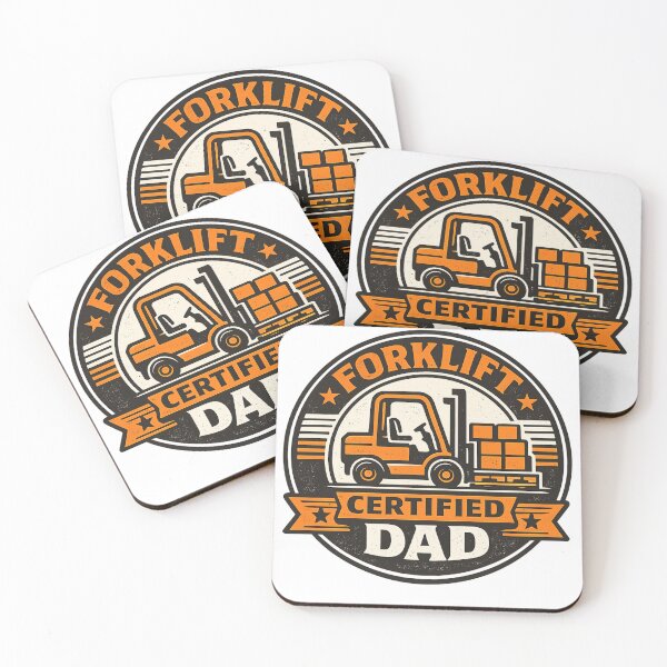 Item preview, Forklift Certified Dad designed and sold by MTDesignLab.