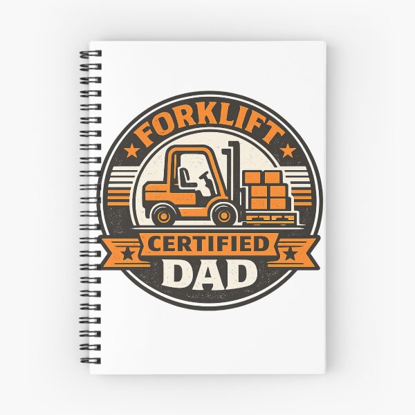 Item preview, Forklift Certified Dad designed and sold by MTDesignLab.
