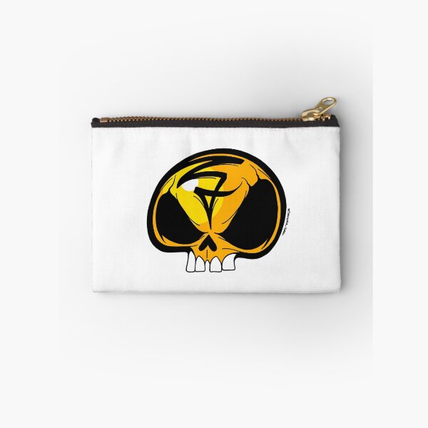 Item preview, Yellow Anime Alien Skull Flat Brush Streetwear Art designed and sold by elmuna.