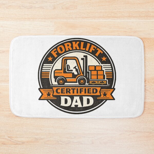 Item preview, Forklift Certified Dad designed and sold by MTDesignLab.