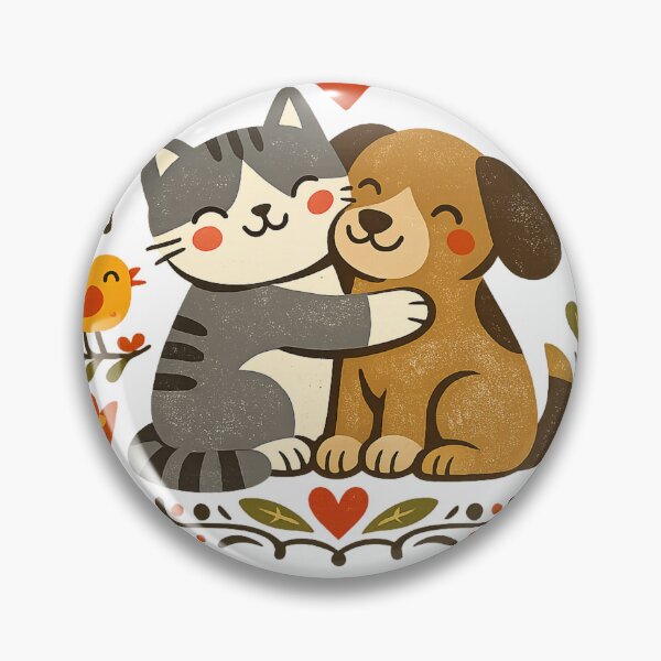 Item preview, Paws of Friendship: A Hug That Says Everything designed and sold by Santuário da Bicharada.