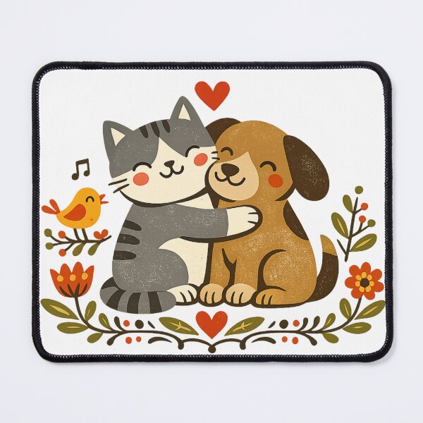 Item preview, Paws of Friendship: A Hug That Says Everything designed and sold by Santuário da Bicharada.
