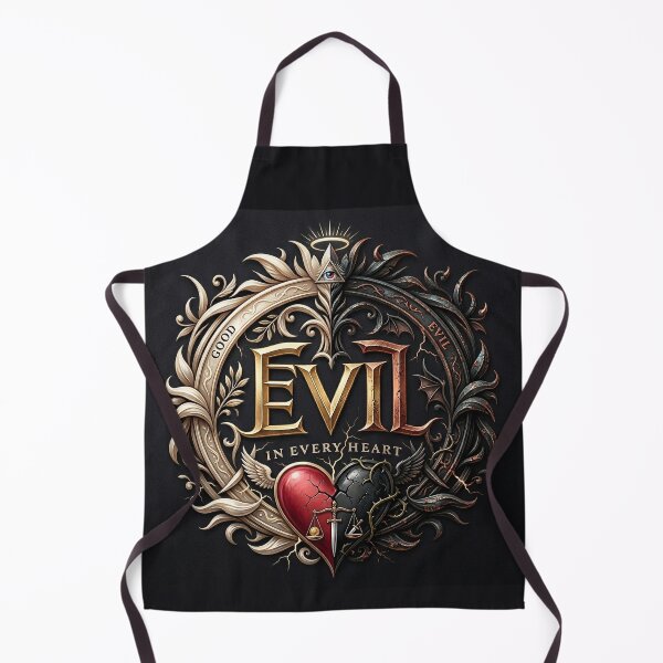 Item preview, Evil In Every Heart Emblems designed and sold by Voodoo Store Paranormal Collections.