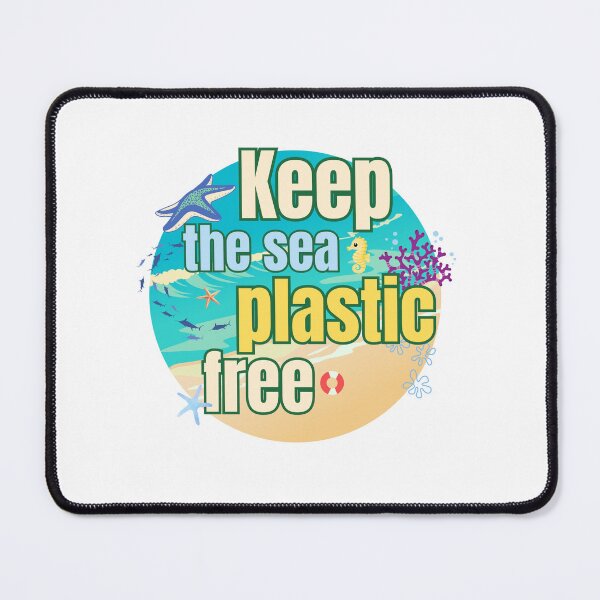 Item preview, Keep The Sea Plastic Free - Save The Ocean & Marine Life designed and sold by Pure-Earth-Studio.
