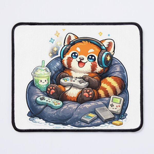 Item preview, Cozy Pixel Panda designed and sold by Funky Fable studio.